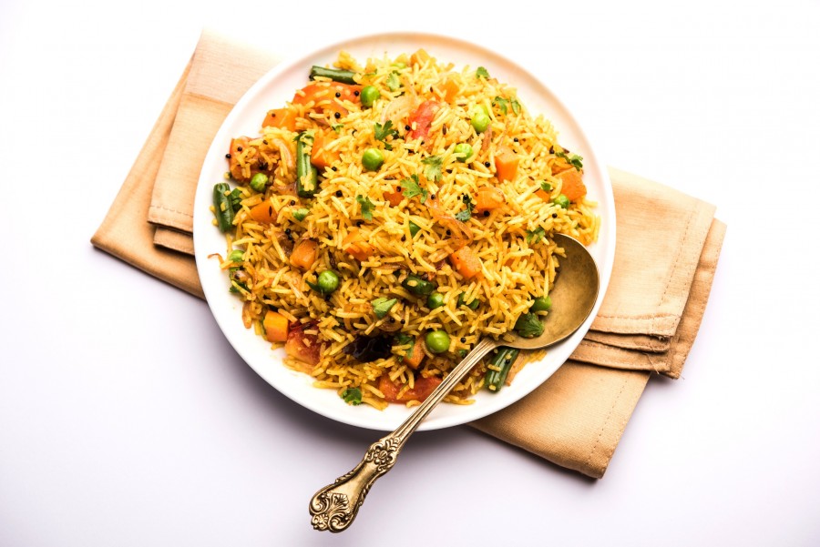 Quelle est l'origine du biryani aux légumes ?